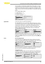 Preview for 39 page of Vega VEGADIF 85 Operating Instructions Manual