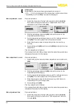 Preview for 42 page of Vega VEGADIF 85 Operating Instructions Manual