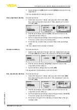 Preview for 45 page of Vega VEGADIF 85 Operating Instructions Manual