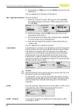 Preview for 46 page of Vega VEGADIF 85 Operating Instructions Manual