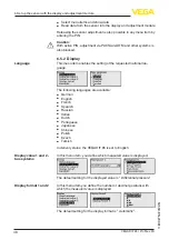 Preview for 48 page of Vega VEGADIF 85 Operating Instructions Manual