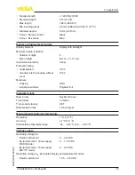 Предварительный просмотр 79 страницы Vega vegaflex 83 Operating	 Instruction