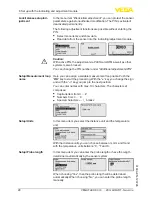 Preview for 28 page of Vega vegaflex 83 Operating Instructions Manual