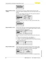 Предварительный просмотр 38 страницы Vega vegaflex 83 Operating Instructions Manual