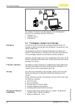 Preview for 10 page of Vega VEGAMET 141 Operating Instructions Manual