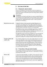 Preview for 15 page of Vega VEGAMET 141 Operating Instructions Manual