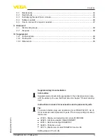 Preview for 3 page of Vega VEGAPULS 61 Operating Instructions Manual