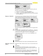 Preview for 46 page of Vega VEGAPULS 64 Operating Instructions Manual