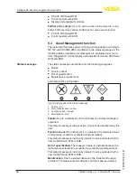 Предварительный просмотр 58 страницы Vega VEGAPULS 64 Operating Instructions Manual