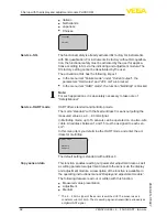 Предварительный просмотр 42 страницы Vega VEGAPULS 66 Operating Instructions Manual