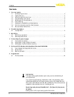 Preview for 2 page of Vega VEGAPULS 67 Quick Setup Manual