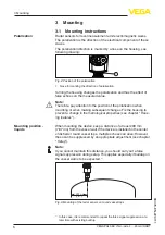 Preview for 6 page of Vega VEGAPULS 6X Quick Setup Manual