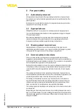 Preview for 7 page of Vega VEGAPULS WL 61 Installation & Maintenance Instructions Manual