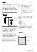 Preview for 52 page of Vega VEGASON 51K Operating	 Instruction