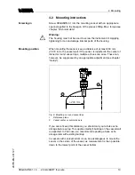 Preview for 13 page of Vega VEGASON 61 Operating Instructions Manual