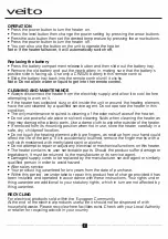 Preview for 6 page of veito BLADE Series Instructions Manual