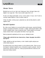 Preview for 3 page of veito FLOW Installation And Operating Instructions Manual