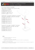 Vela Tango Mounting Instructions предпросмотр