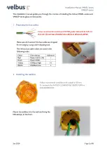 Предварительный просмотр 1 страницы Velbus VMBEL Series Installation Manual