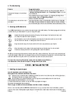 Предварительный просмотр 5 страницы Velleman CS120 User Manual