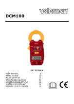 Предварительный просмотр 1 страницы Velleman DCM100 User Manual