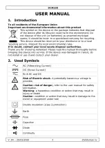 Предварительный просмотр 3 страницы Velleman DCM100 User Manual