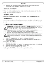 Предварительный просмотр 12 страницы Velleman DCM100 User Manual