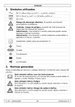 Предварительный просмотр 36 страницы Velleman DCM100 User Manual