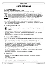 Preview for 2 page of Velleman DVM171THD User Manual