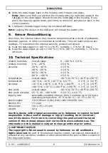 Preview for 6 page of Velleman DVM171THD User Manual