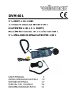 Velleman DVM401 User Manual предпросмотр