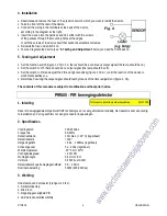 Preview for 2 page of Velleman PIR500 Manual