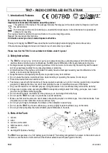 Preview for 1 page of Velleman TRC7 Manual