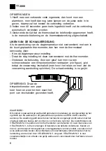 Preview for 8 page of Velleman TT2000 User Manual