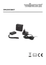 Velleman VM130V2SET Quick Start Manual предпросмотр