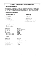 Preview for 5 page of Velleman VTTEST11 Manual