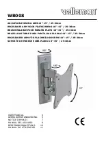 Velleman WB008 User Manual предпросмотр