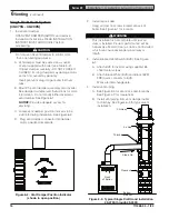 Preview for 16 page of Velocity 49 Series Installation, Operating And Service Instructions