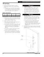 Preview for 22 page of Velocity 49 Series Installation, Operating And Service Instructions