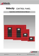 Velocity MMP Operation And Maintenance Manual preview