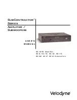 Preview for 1 page of Velodyne SC-IC User Manual