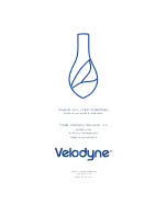 Предварительный просмотр 12 страницы Velodyne vFree User'S Manual And Warranty