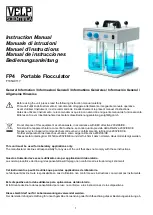 Velp Scientifica FP4 Instruction Manual preview