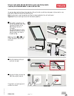 Предварительный просмотр 13 страницы Velux INTEGRA KLI 310 Directions For Use Manual