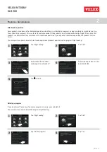 Preview for 22 page of Velux INTEGRA KLR 200 User Manual