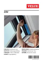 Velux Z0V Series Directions For Use Manual preview