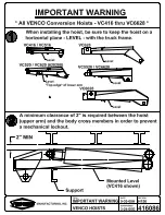 Предварительный просмотр 5 страницы VENCO VC520 Owner'S Manual