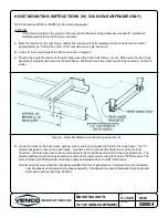 Предварительный просмотр 11 страницы VENCO VC520 Owner'S Manual