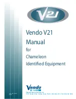 Vendo V21 User Manual preview