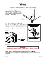 Preview for 10 page of Vendo V21 User Manual